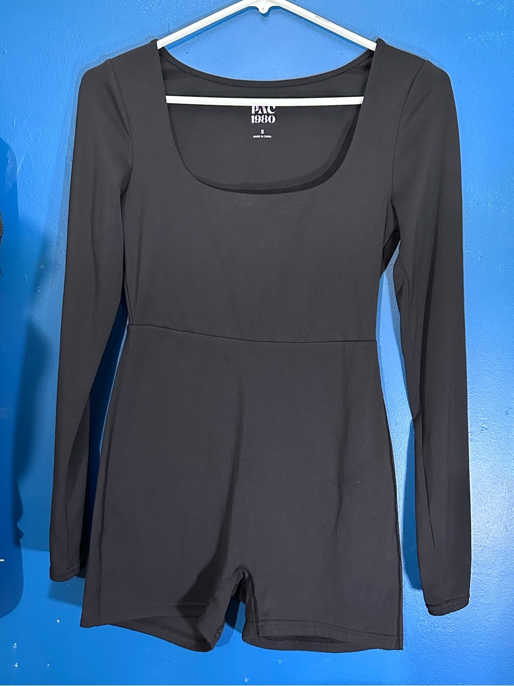 PacSun Black Long Sleeve Romper Jumpsuit